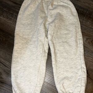 Zara Kids Cream Joggers